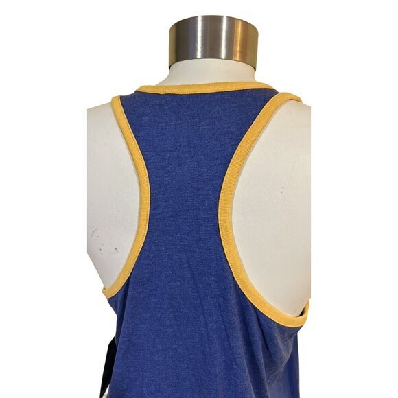 Pitt Panthers Lovemore Racerback Tank Blue NCAA Shirt Women's M New Colosseum - Picture 5 of 7